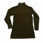 Majica z dolgimi rokavi nemška vojska zelena