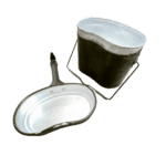 Vojaška čutara romunska vojska zelena rabljeno - slika 3