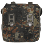 Vojaška torba Bundeswehr nemška vojska flacktarn camo rabljeno - slika 2