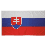 Zastava Slovaška 90 × 150 cm