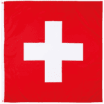 Zastava Švica 120 × 120 cm