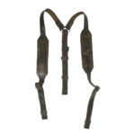 Vojaške naramnice za opasač usnjene ruska vojska WW2 rabljeno