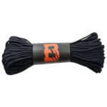 Padalska vrvica paracord Badger Outdoor (250 kg) črna
