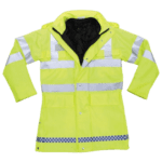 Policijska dežna jakna podložena windproof britanska policija rabljeno - slika 2