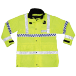 Policijska dežna jakna podložena windproof britanska policija rabljeno