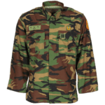 Vojaška srajca korejska vojska woodland camo rabljeno