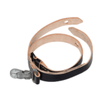 Usnjen trakec za vojaško čutaro WW2 nemška vojska črna (REPRO)