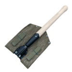 Vojaška lopata NVA Vzhodna Nemčija z etuijem rabljeno kot novo - slika 4