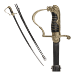 Pruska sablja z levjo glavo (REPRO)