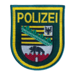 Polizei Sachsen-Anhalt našitek tip 1 nemška policija novo