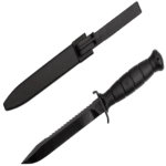 GLOCK 81 bojni nož z žago črna