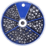 Ribiški komplet uteži Lead Shot Standard (0,2-1g) 220 kos