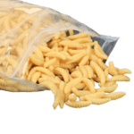 Ribiški komplet vab rumeni črvi 200 kos