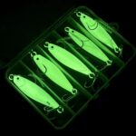 Ribiški komplet vab spinerji-žlice fluorescenčna (10-60g) 5 kos - slika 2