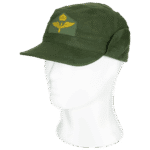 Vojaška kapa švedska vojska letalstvo zimska zelena novo