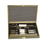 Čistilni komplet za čiščenje orožja v lesenem kovčku