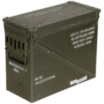 Kovinski zaboj za strelivo NATO AMMO BOX "big box"  47 x 37 x 21 cm rabljeno