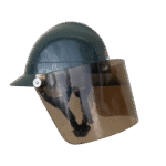 Policijska interventna čelada Milica jugosalvija z vizirjem rabljeno - slika 5